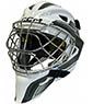Product image CCM Axis F5 goalie mask Junior white-black