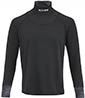 CCM Long Sleeve with Integrated Neck Guard Junior Black