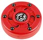 Rocket Inline Hockey Puck red