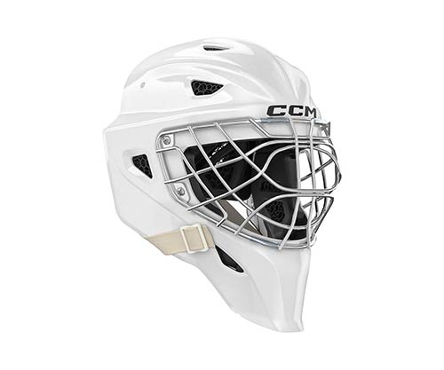 CCM Axis F9 Goalie mask Senior white (2)
